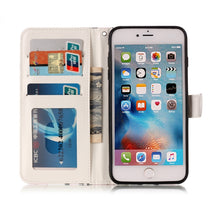 Load image into Gallery viewer, For iPhone 8 Plus &amp; 7 Plus Embossed Horizontal Flip Leather Case with Holder &amp; Card Slots &amp; Wallet &amp; Photo Frame, For iPhone 8 Plus &amp; 7 Plus, For 8P &amp; 7P
