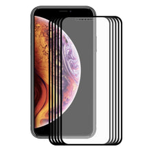 Load image into Gallery viewer, 5pcs For iPhone XS Max ENKAY Hat-Prince 0.2mm 9H 2.5D Full Screen Tempered Glass Film
