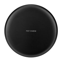 Load image into Gallery viewer, TOVYS-KC-N5 9V 1A Output Frosted Round Wire Qi Standard Fast Charging Wireless Charger, Cable Length: 1m
