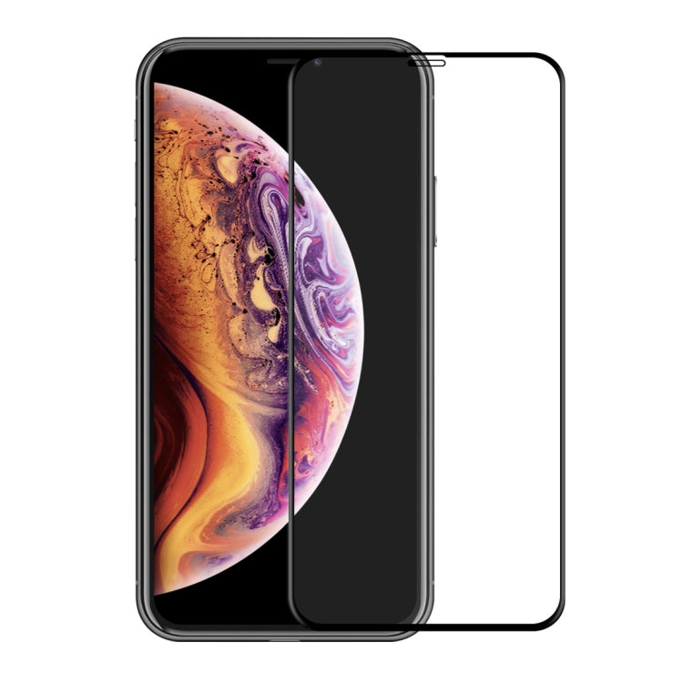 For iPhone 11 Pro Max / XS Max ENKAY Hat-Prince 0.26mm 9H 6D Curved Full Screen Tempered Glass Film