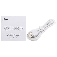 Load image into Gallery viewer, FANTASY 5V 1A Output Qi Standard Ultra-thin Wireless Charger with Charging Indicator, Support QI Standard Phones