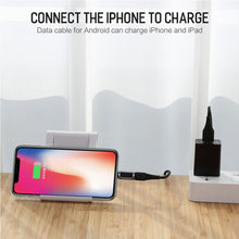 Load image into Gallery viewer, ROCK 2.1A Portable USB-C/Type-C to 8 Pin Audio Converter Earphone Adapter