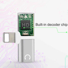 Load image into Gallery viewer, 2 in 1 8 Pin 5V 1A Listen Call Audio Converter Earphone Adapter, IP8P3681B, IP8P3681S