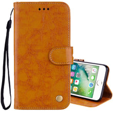 Load image into Gallery viewer, For iPhone 8 Plus &amp; 7 Plus Business Style Oil Wax Texture Horizontal Flip Leather Case with Holder &amp; Card Slots &amp; Wallet