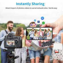 Load image into Gallery viewer, NK-1081 8 Pin to SD + TF + USB Port Camera Reader Adapter