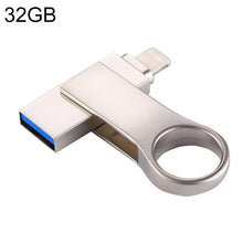 Load image into Gallery viewer, RQW-10D 2 in 1 USB 2.0 &amp; 8 Pin 32GB Flash Drive