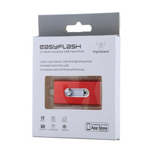 Load image into Gallery viewer, RQW-02 3 in 1 USB 2.0 &amp; 8 Pin &amp; Micro USB 64GB Flash Drive, RQW-02 Red