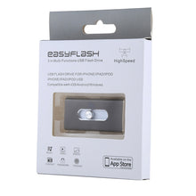 Load image into Gallery viewer, RQW-02 3 in 1 USB 2.0 &amp; 8 Pin &amp; Micro USB 128GB Flash Drive, RQW-02 Black