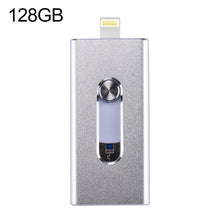 Load image into Gallery viewer, RQW-02 3 in 1 USB 2.0 &amp; 8 Pin &amp; Micro USB 128GB Flash Drive