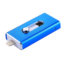 RQW-02  3 in 1 USB 2.0 & 8 Pin & Micro USB 16GB Flash Drive, RQW-02 Blue, RQW-02 Red, RQW-02 Silver, RQW-02 Black, RQW-02 Gold
