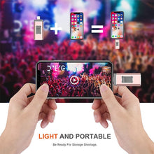 Load image into Gallery viewer, easyflash RQW-01B 3 in 1 USB 2.0 &amp; 8 Pin &amp; Micro USB 32GB Flash Drive, RQW-01B Rose Gold
