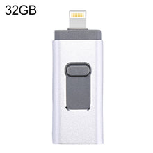 Load image into Gallery viewer, easyflash RQW-01B 3 in 1 USB 2.0 &amp; 8 Pin &amp; Micro USB 32GB Flash Drive