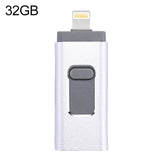 easyflash RQW-01B 3 in 1 USB 2.0 & 8 Pin & Micro USB 32GB Flash Drive