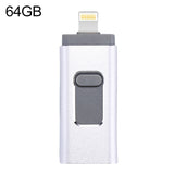 easyflash RQW-01B 3 in 1 USB 2.0 & 8 Pin & Micro USB 64GB Flash Drive