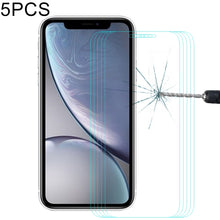 Load image into Gallery viewer, For iPhone XR 5pcs ENKAY Hat-Prince 0.26mm 9H 2.5D Tempered Glass Film