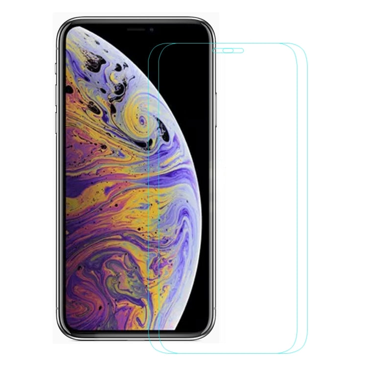 For iPhone 11 Pro Max / XS Max 2pcs ENKAY Hat-Prince 0.26mm 9H 2.5D Tempered Glass Film