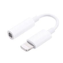 Load image into Gallery viewer, 8 Pin Male to 3.5mm Female Audio Adapter Cable, Need to Connect Bluetooth, Length: about 7.5cm