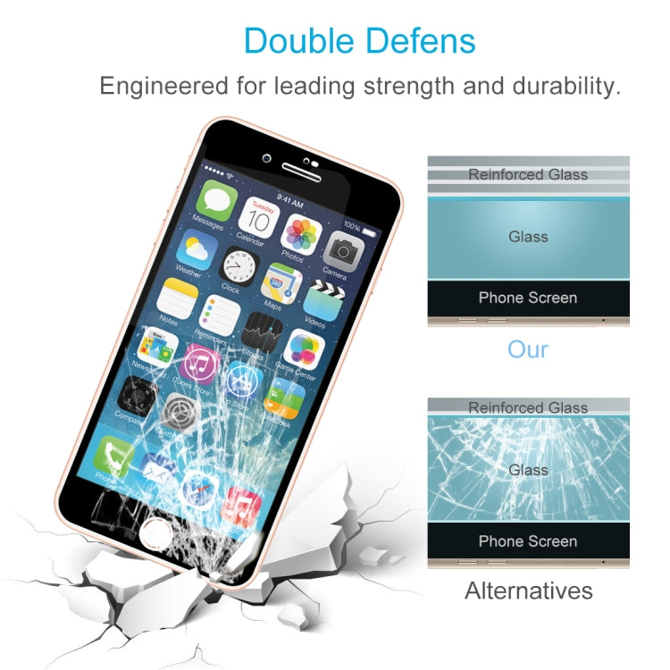 Anti-scratch 9H  Full Screen HD Tempered Glass Film for iPhone 8 Plus & 7 Plus