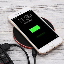 Load image into Gallery viewer, Q21 Fast Charging Wireless Charger Station with Indicator Light, Q21 Red, Q21 Black, Q21 Gold
