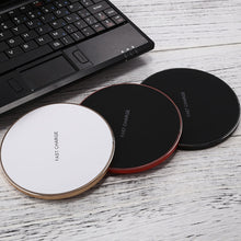 Load image into Gallery viewer, Q21 Fast Charging Wireless Charger Station with Indicator Light, Q21 Black, Q21 Gold, Q21 Red
