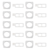 10 Sets for iPhone 8 Plus Front Facing Camera Module Bezel + Sensor Retaining Bracket
