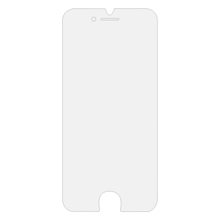 For iPhone SE 2022 / SE 2020 50pcs Large Arc EdgeTempered Glass Film