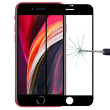 Load image into Gallery viewer, For iPhone SE 2022 / 2020 Full Screen Large Arc Edge High Aluminum Tempered Glass Film