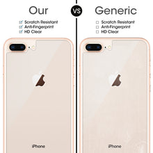 Load image into Gallery viewer, For IPhone 8 Plus &amp; 7 Plus rear membrane 0.3mm 9H hardness 2.5d arc frontier defense explodes high-quality tempered rear membrane