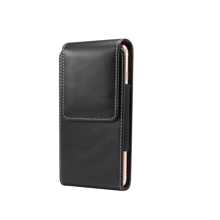 6.0 inch Universal Vertical Lambskin Texture Waist Bag  for iPhone XS Max, Galaxy S10+, Huawei P30 Pro, For 6.0 inch
