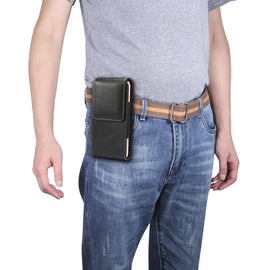 6.0 inch Universal Vertical Lambskin Texture Waist Bag  for iPhone XS Max, Galaxy S10+, Huawei P30 Pro, For 6.0 inch