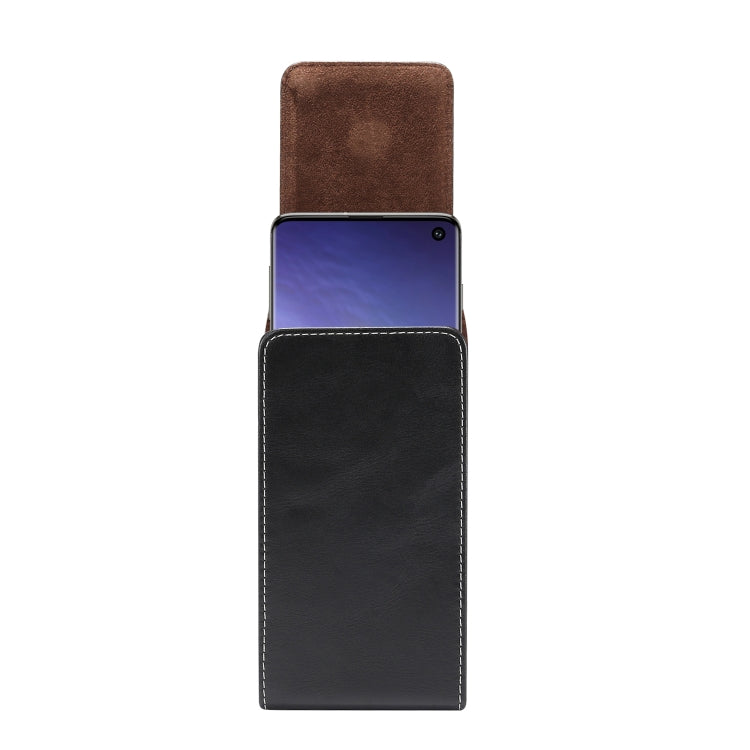 5.5 inch Universal Vertical Lambskin Texture Waist Bag  for iPhone XR & 8 Plus, Galaxy S10, Huawei P30 Lite