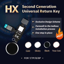 Load image into Gallery viewer, New Design Home Button (2 nd ) with Flex Cable for iPhone 8 Plus / 7 Plus / 8 / 7, 2nd for iPhone 8 Plus / 7 Plus / 8 / 7