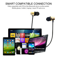 Load image into Gallery viewer, XT11 Magnetic In-Ear Wireless Bluetooth V4.2 Earphones, XT11 (Gold), XT11 (Blue), XT11 (Tarnish), XT11 (Silver)