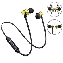 Load image into Gallery viewer, XT11 Magnetic In-Ear Wireless Bluetooth V4.2 Earphones, XT11 (Gold), XT11 (Blue), XT11 (Tarnish), XT11 (Silver)
