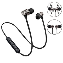 Load image into Gallery viewer, XT11 Magnetic In-Ear Wireless Bluetooth V4.2 Earphones, XT11 (Gold), XT11 (Blue), XT11 (Tarnish), XT11 (Silver)