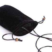 Load image into Gallery viewer, 6.9 inch Universal Leisure Cotton Flock Cloth Carry Bag with Lanyard for iPhone 8 Plus, Galaxy S10+, Huawei Mate 20X, Xiaomi Max