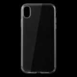 For iPhone X / XS 0.75mm Ultra-thin Transparent TPU Protective Case