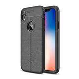 For iPhone X / XS Litchi Texture TPU Case