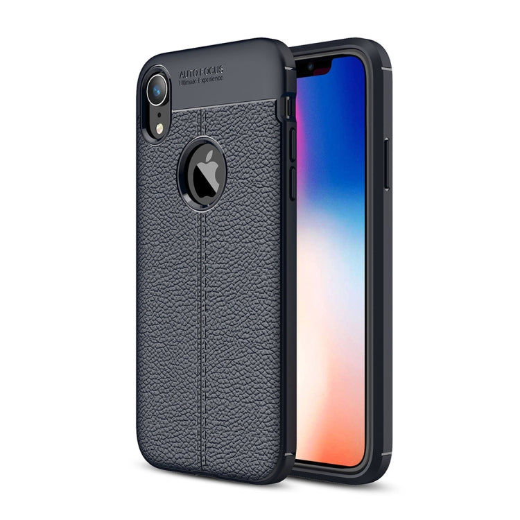 For iPhone X / XS Litchi Texture TPU Case