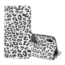 Load image into Gallery viewer, For iPhone XR Leopard Pattern Horizontal Flip Leather Case with Holder &amp; Card Slots, For XR