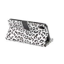 Load image into Gallery viewer, For iPhone XR Leopard Pattern Horizontal Flip Leather Case with Holder &amp; Card Slots, For XR