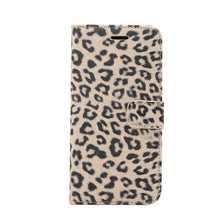 Load image into Gallery viewer, For iPhone XR Leopard Pattern Horizontal Flip Leather Case with Holder &amp; Card Slots, For XR