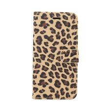 Load image into Gallery viewer, For iPhone XR Leopard Pattern Horizontal Flip Leather Case with Holder &amp; Card Slots