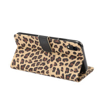 Load image into Gallery viewer, For iPhone XR Leopard Pattern Horizontal Flip Leather Case with Holder &amp; Card Slots