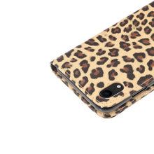 Load image into Gallery viewer, For iPhone XR Leopard Pattern Horizontal Flip Leather Case with Holder &amp; Card Slots