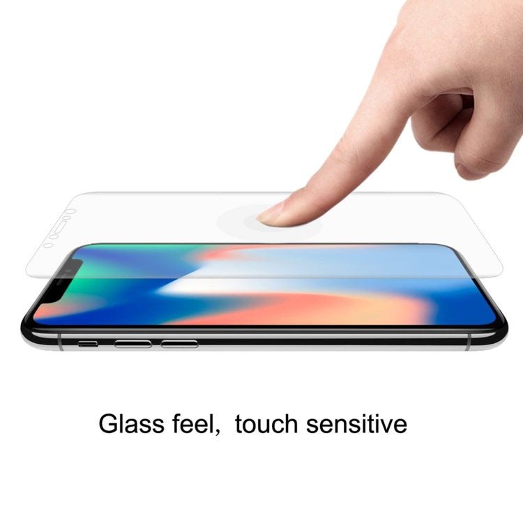 ENKAY Hat-Prince 0.1mm 3D Full Screen Protector Explosion-proof Hydrogel Film for iPhone XS, TPU+TPE+PET Material