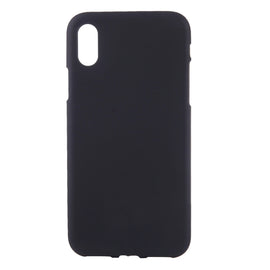 For iPhone X / XS Solid Color Frosted Soft TPU Case