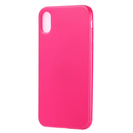 For iPhone X / XS Candy Color TPU Case