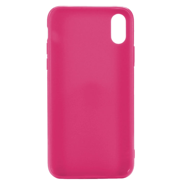 For iPhone X / XS Candy Color TPU Case