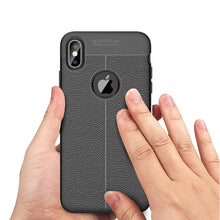 Load image into Gallery viewer, For iPhone XS Max Litchi Texture TPU Case
